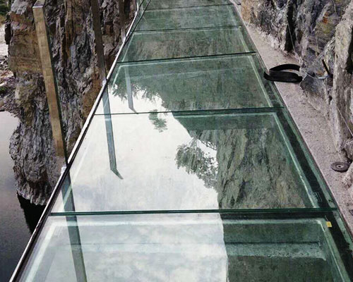 玻璃栈道 玻璃桥 玻璃护栏